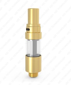 empty dab cartridge Liberty X5 Gold color Front show