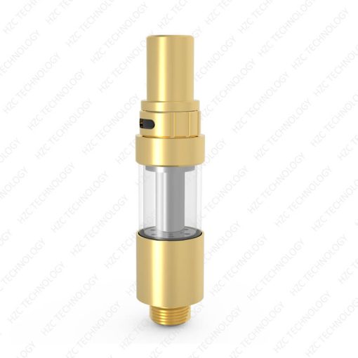 empty dab cartridge Liberty X5 Gold color Front show