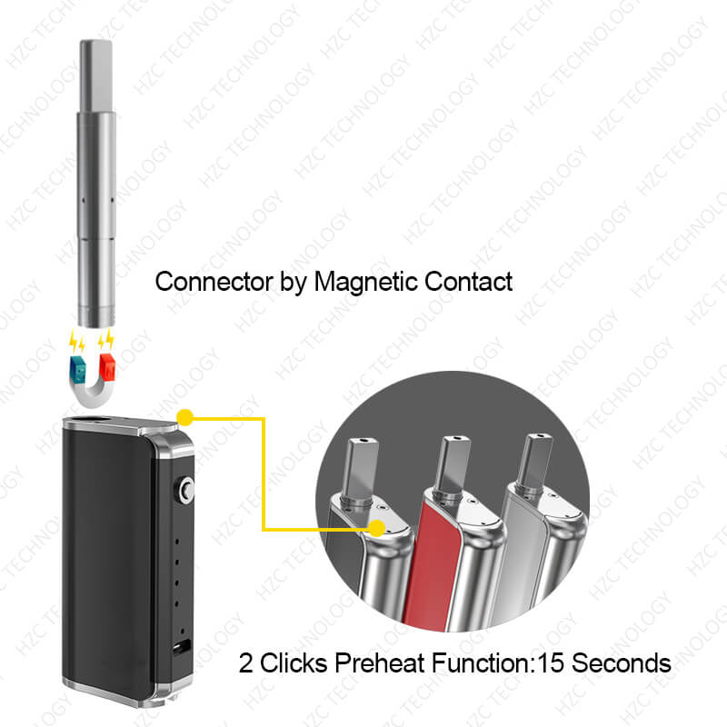 volt wax pen D box connector guider