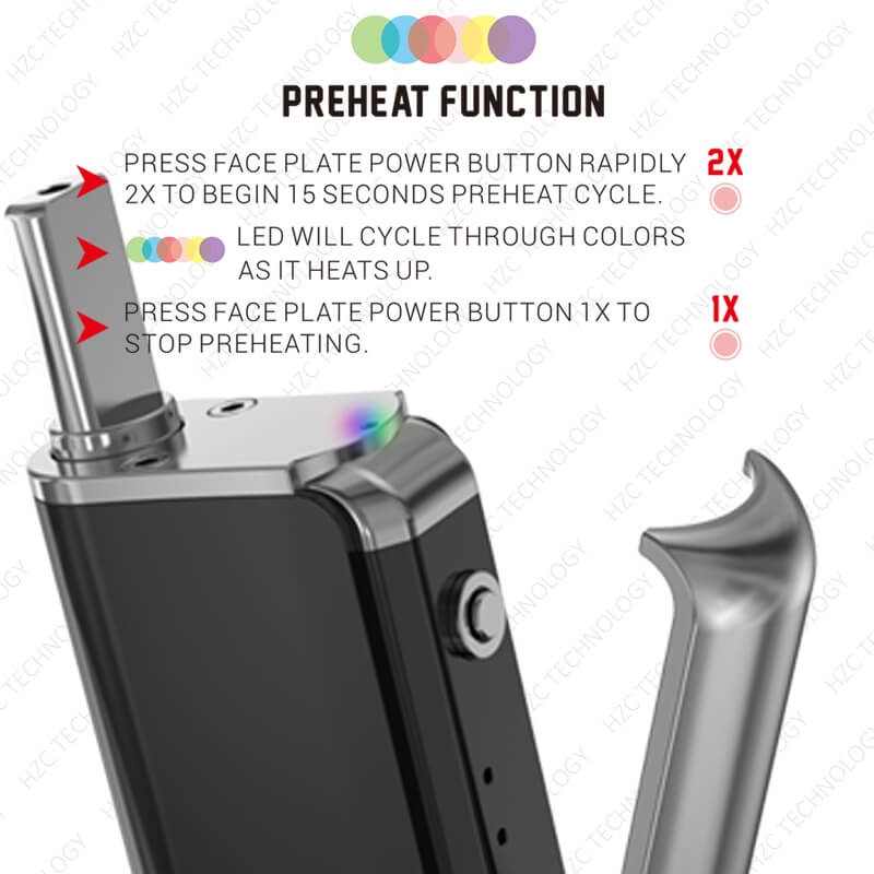 volt wax pen D box detail