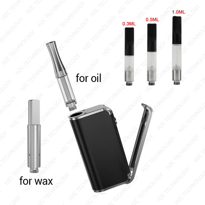 volt wax pen D box with different cartridges