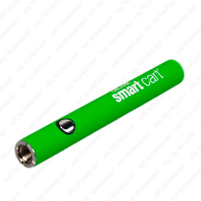 510 thread battery variable voltage Organic Smart Battery show screw and button