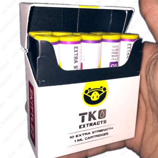 TKO cartridges wax cartridges wholesale box show