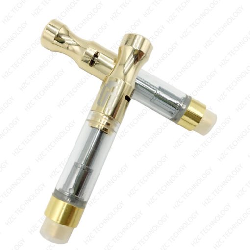 LIT Extracts empty oil cartridges Gold color