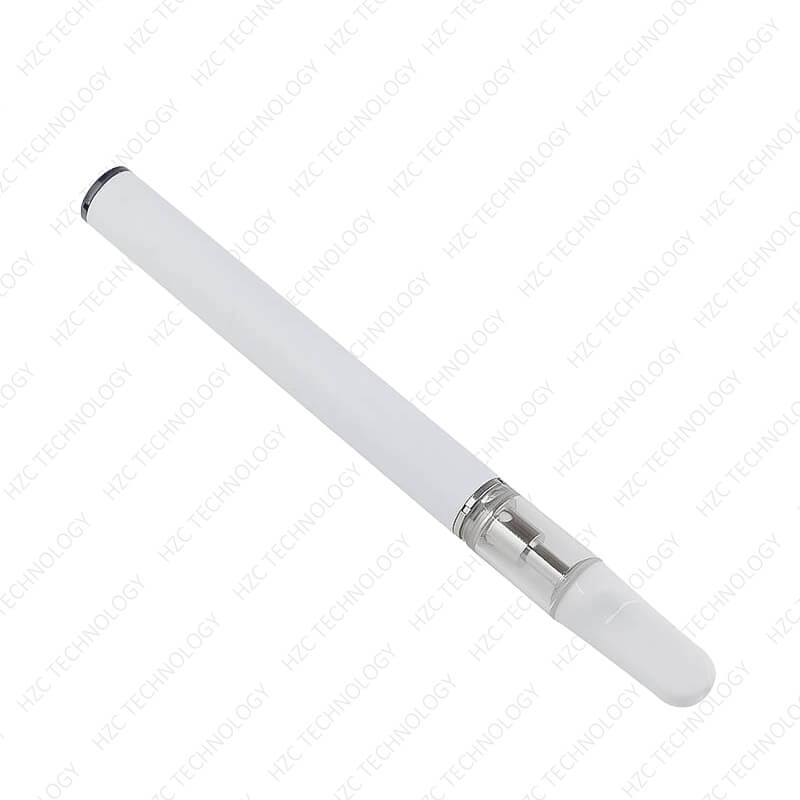 ccell disposable pen white color show battery