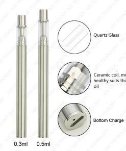 disposable dab pen stainless steel color with USB port