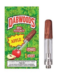 dabwood carts packaging empty cartridge bulk wholesale apple flavor