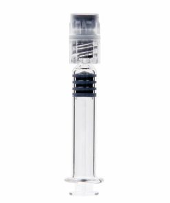 0.5ml glass syringe with luer lock for oil back show
