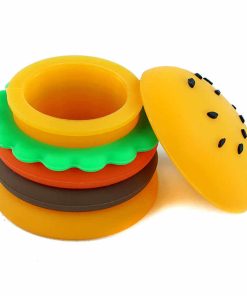 5ml silicone hamburger wax container bulk wholesale