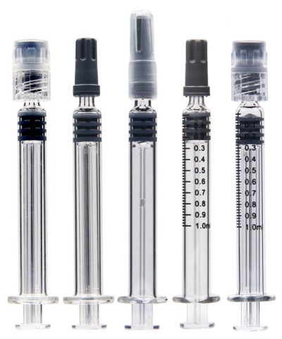 Glass Syringe 1ml With Luer Lock For Distillate