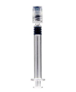 Glass Syringe 1ml With Luer Lock For Distillate back