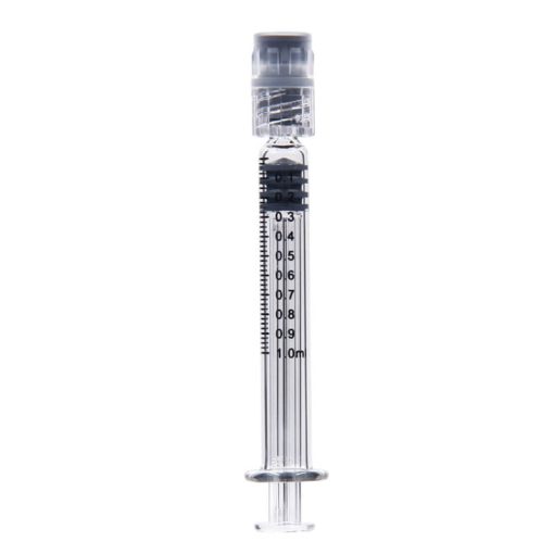 Glass Syringe 1ml With Luer Lock For Distillate front