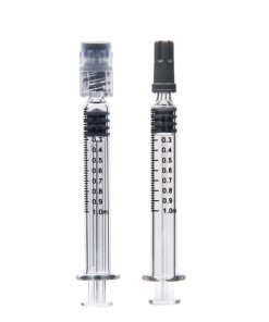 Glass Syringe 1ml With Luer Lock For Distillate size