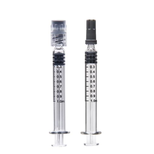 Glass Syringe 1ml With Luer Lock For Distillate size