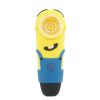 Minions Silicone pipe with glass bowl bulk wholesale
