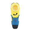 Minions Silicone pipe with glass bowl bulk wholesale