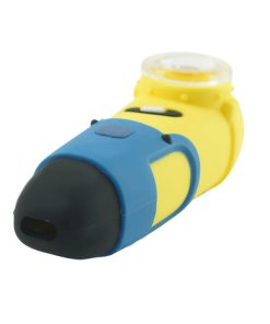 Minions Silicone pipe with glass bowl side show