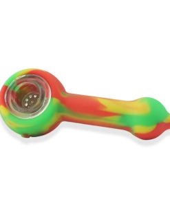 Silicone Hand pipe with glass bowl bulk wholesale