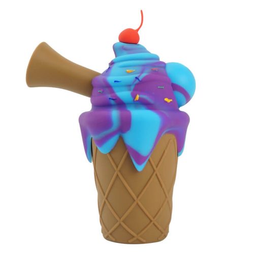 silicone ice cream pipe blue color