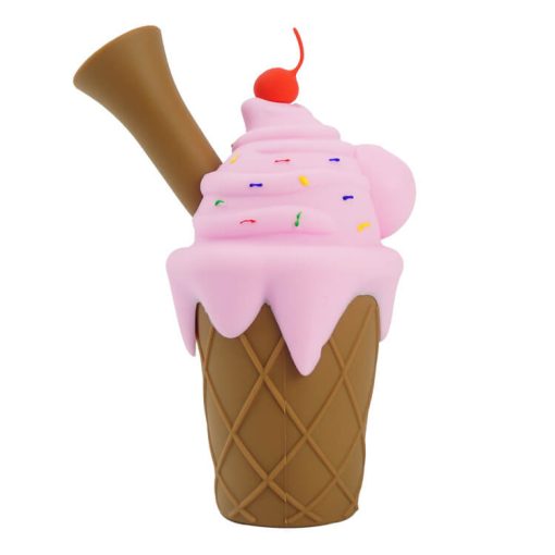 silicone ice cream pipe pink color