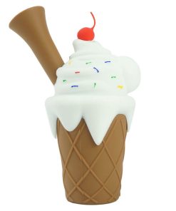 silicone ice cream pipe white color