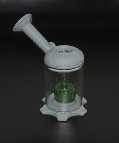 silicone travel bong grey color