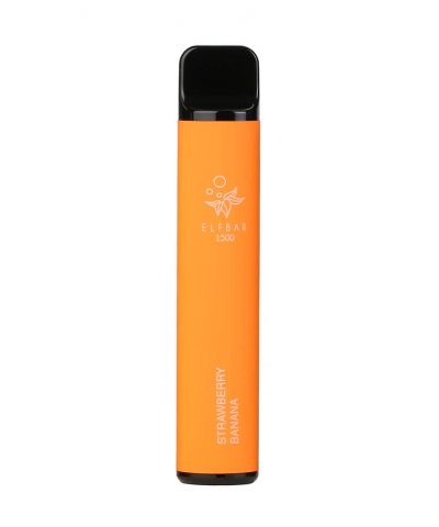 Elf Bar 1500 Puffs Disposable Bulk Wholesale-Straw-Banana