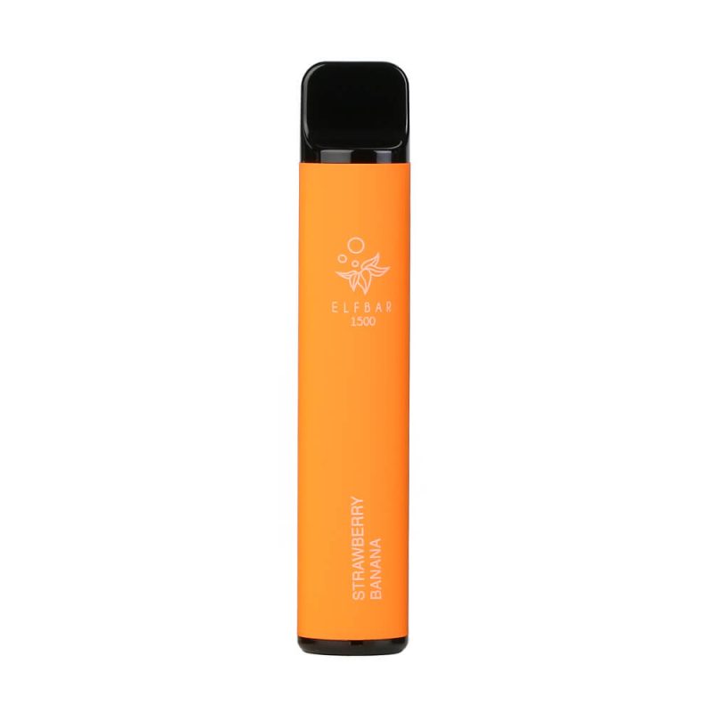 Elf Bar 1500 Puffs Disposable Bulk Wholesale-Straw-Banana