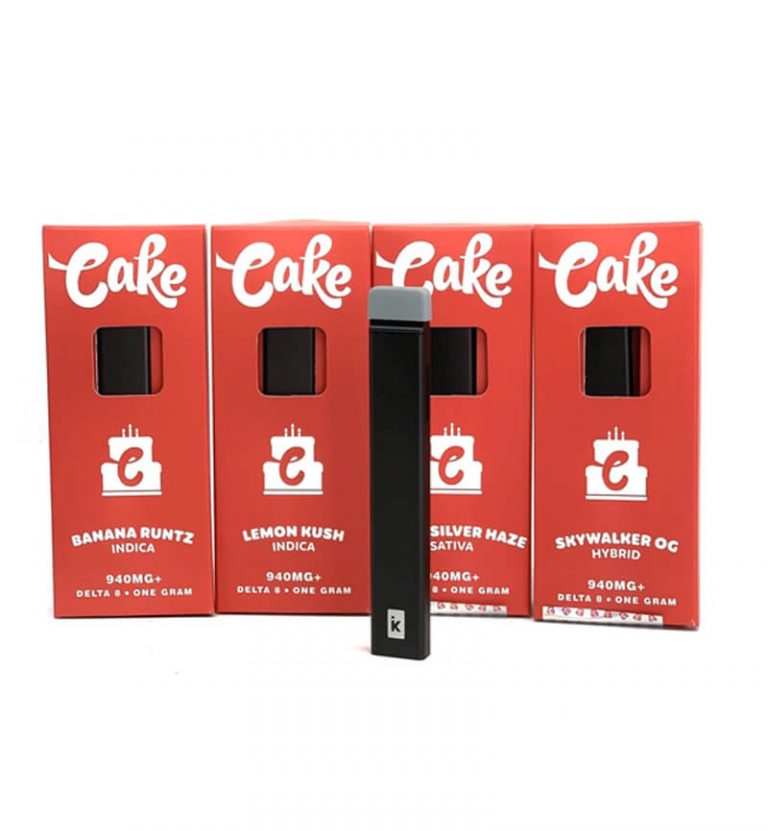 Empty Cake Delta 8 Disposable Vape Pen Device Bulk Wholesale.