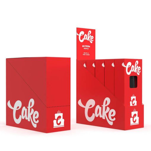Empty Cake Delta 8 Disposable Vape Device Bulk Wholesale package