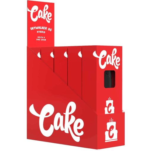Empty Cake Delta 8 Disposable Vape Device Bulk Wholesale package show
