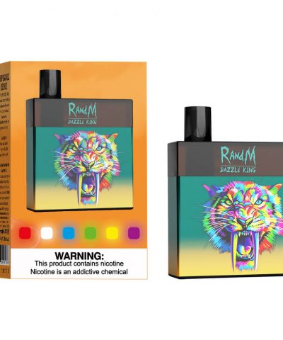 RandM Dazzle King 3000 Puffs Disposable Vape Device Gummy Bear Bulk Wholesale