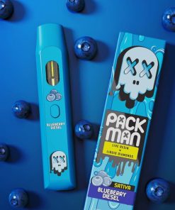 Packman 2 gram tank carts disposable vape pen with package bulk wholesale blueberry Diesel