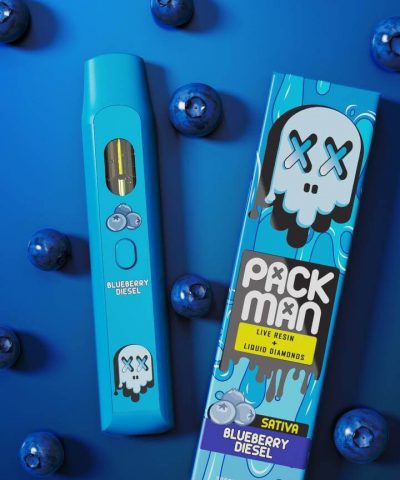 Packman 2 gram tank carts disposable vape pen with package bulk wholesale blueberry Diesel