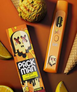 Packman 2 gram tank carts disposable vape pen with package bulk wholesale sunset gelato