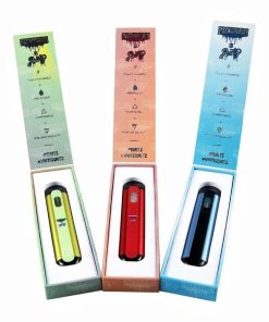 Packwoods-X-Runtz-2-gram-carts-Disposable-Vape-pen- Box and Device