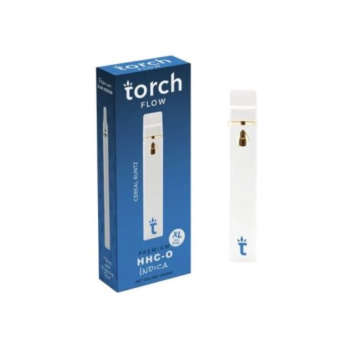 Torch diamonds 2 gram disposable vape pen and package