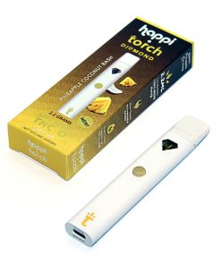 Torch diamonds 2 gram disposable vape pen and packaging THC-O oil