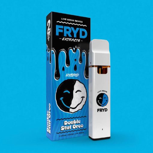 FRYD-2-gram-capacity-disposable-vape-pen-with-pacakge-Double-Stuf-Oreo-Strains-bulk-wholesale