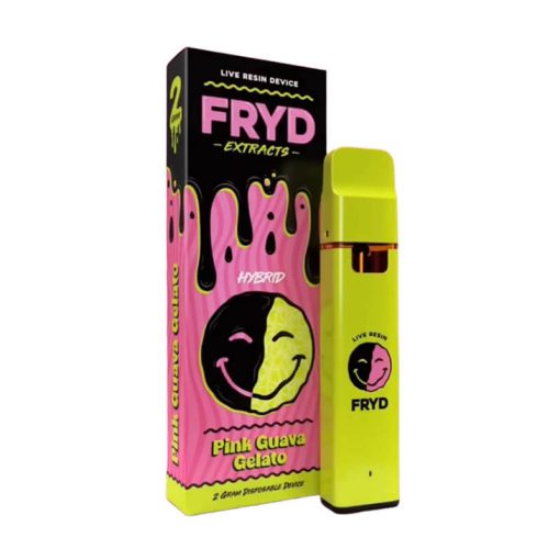 FRYD-2-gram-capacity-disposable-vape-pen-with-pacakge-Pink-Guava-Gelato-Strains-bulk-wholesale