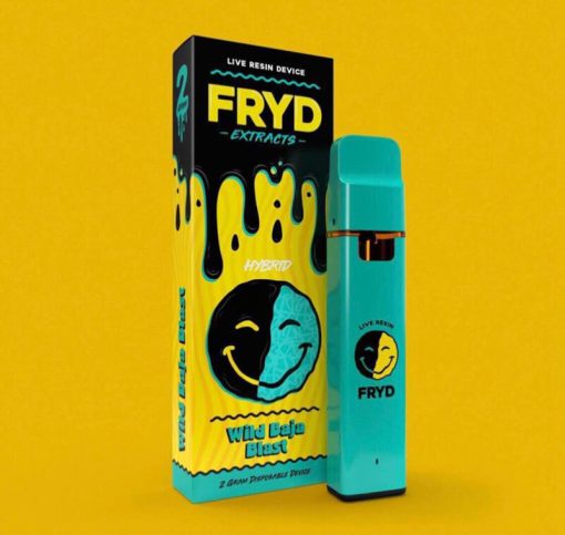 FRYD-2-gram-capacity-disposable-vape-pen-with-pacakge-Wild-Baja-Blast-Strains-bulk-wholesale