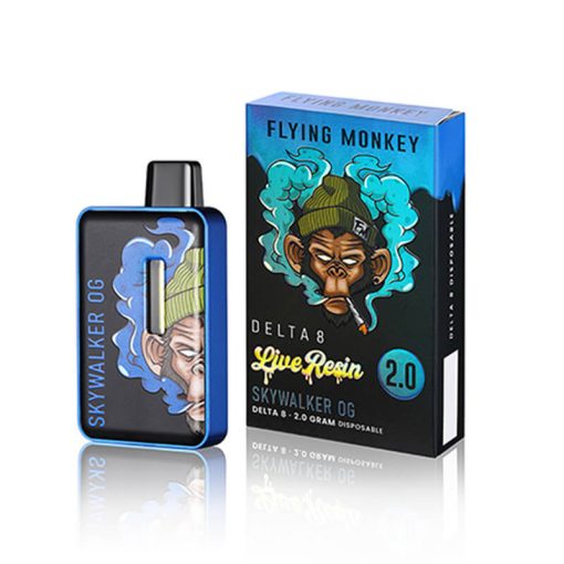 Flying-Monkey-D8-Live-Resin-Disposable-2g vape pen-Single-Skywalker-OG