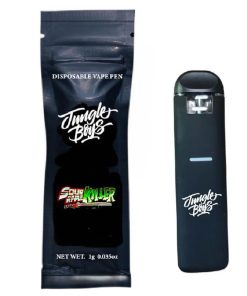 Jungle boy 1 gram disposable vape pen empty device with Mylar package bulk wholesale