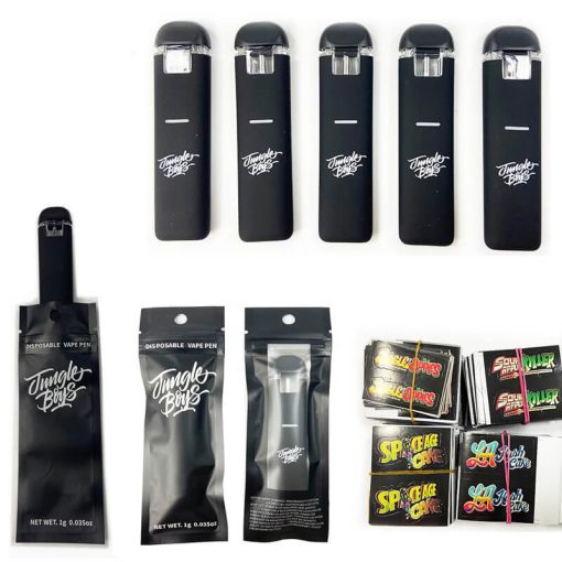 Jungle boy 1 gram disposable vape pen empty device with package