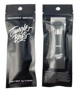 Jungle boy 1 gram disposable vape pen with Mylar package