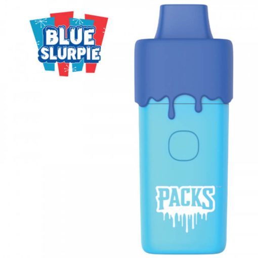 packpod-2-gram-disposable-vape-box-and-package-Blue-Slurple-Strains-bulk-wholesale