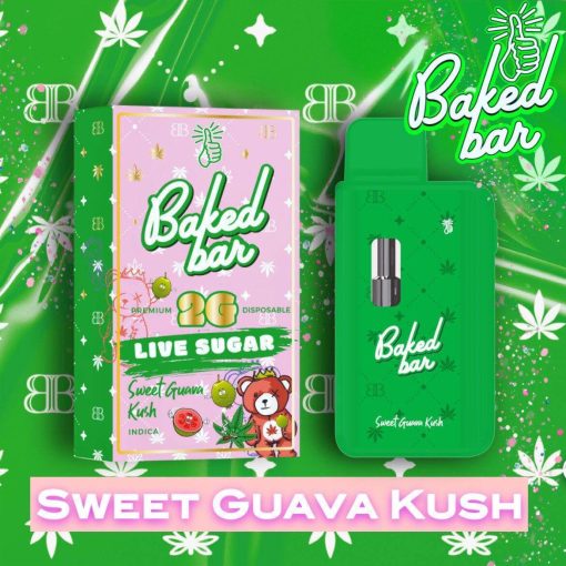 Baked-Bar-2-gram-disposable-vape-pen-sweet-guava-Kush-bulk-wholesale