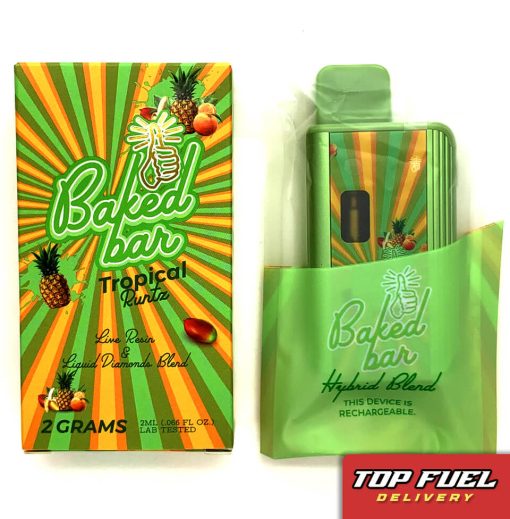 Baked-Bar-Disposable-vape-pen-Tropical-Runtz-bulk-wholesale