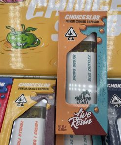 Choices-labs-dual-flavor-Disposable-Vape-pen-with-package