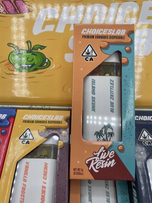 Choices-labs-dual-flavor-Disposable-Vape-pen-with-package
